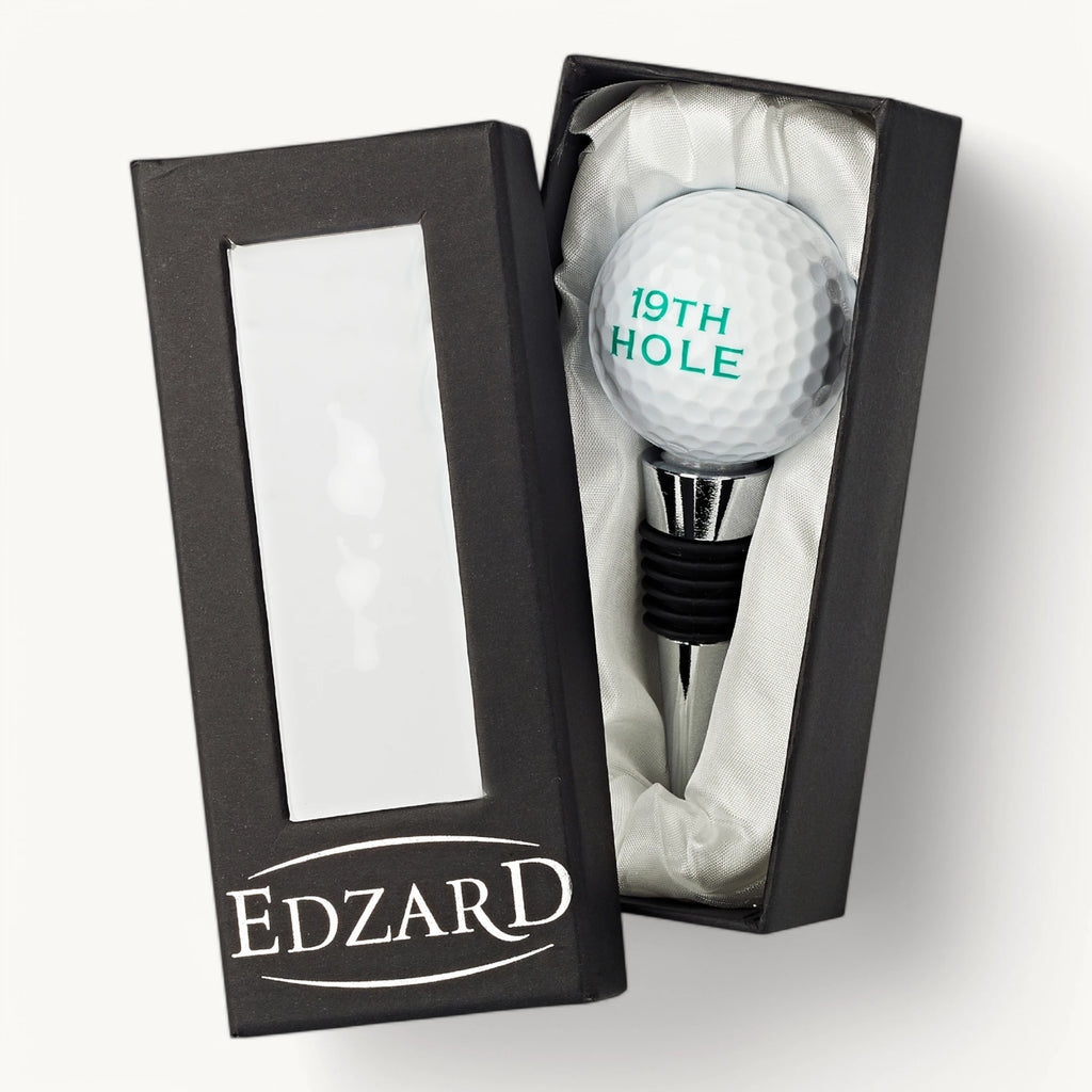Bottle Stopper Golf Ball - "19th Hole"