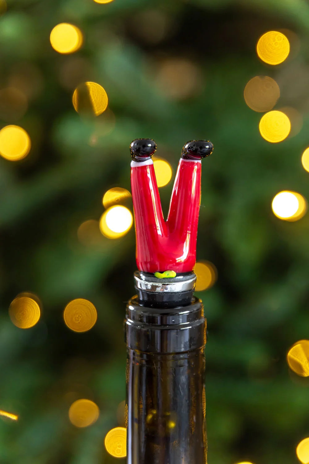 Bottle stopper Legs up 