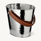 Gavin Wijnkoeler – Gehamerd RVS – 26 x 21 x H 23 cm