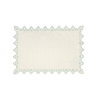 Vlekwerende Linnen Placemat – 50x35 cm - Saliegroen
