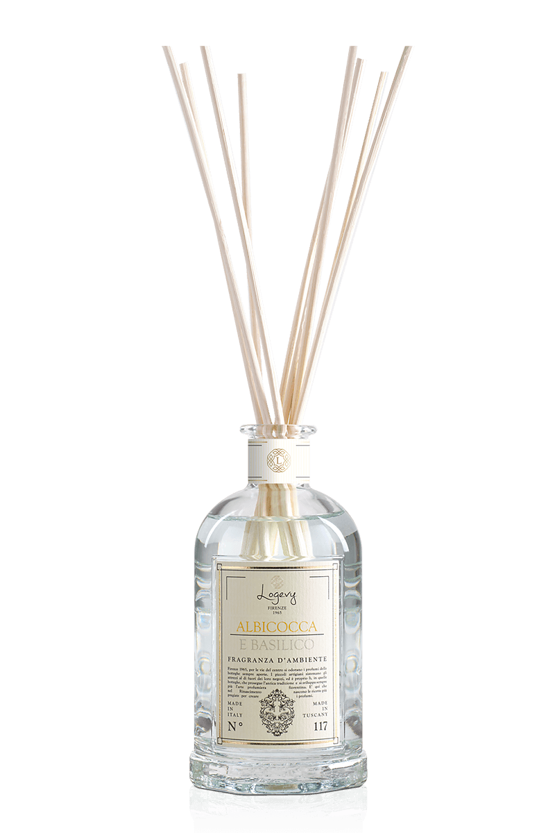 Geurstokjes - Albicocca e Basilico – 250 ml