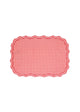 Vlekwerende Linnen Placemat – 50x35 cm - Rode vichy