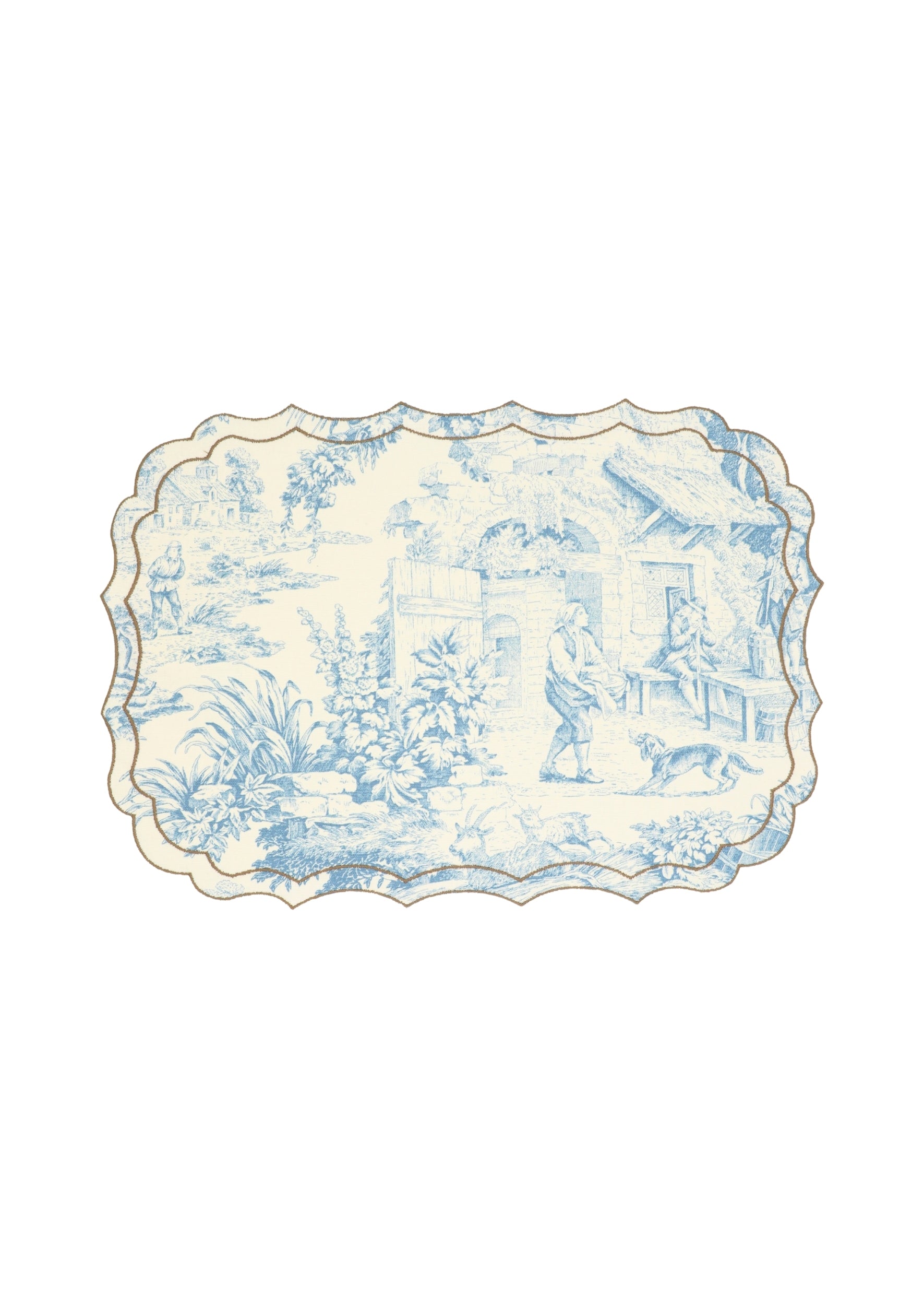 Stain-resistant Linen Placemat Firenze – 50x35 cm