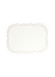 Vlekwerende Linnen Placemat – 50x35 cm - Wit