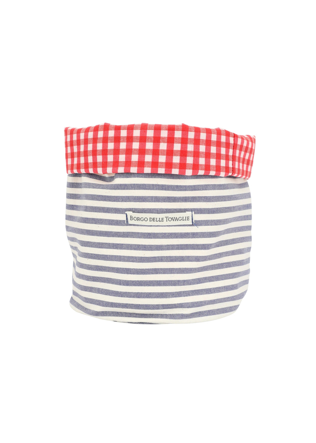 Broodmand - dubbelzijdig – Ø15 cm - Rode Vichy