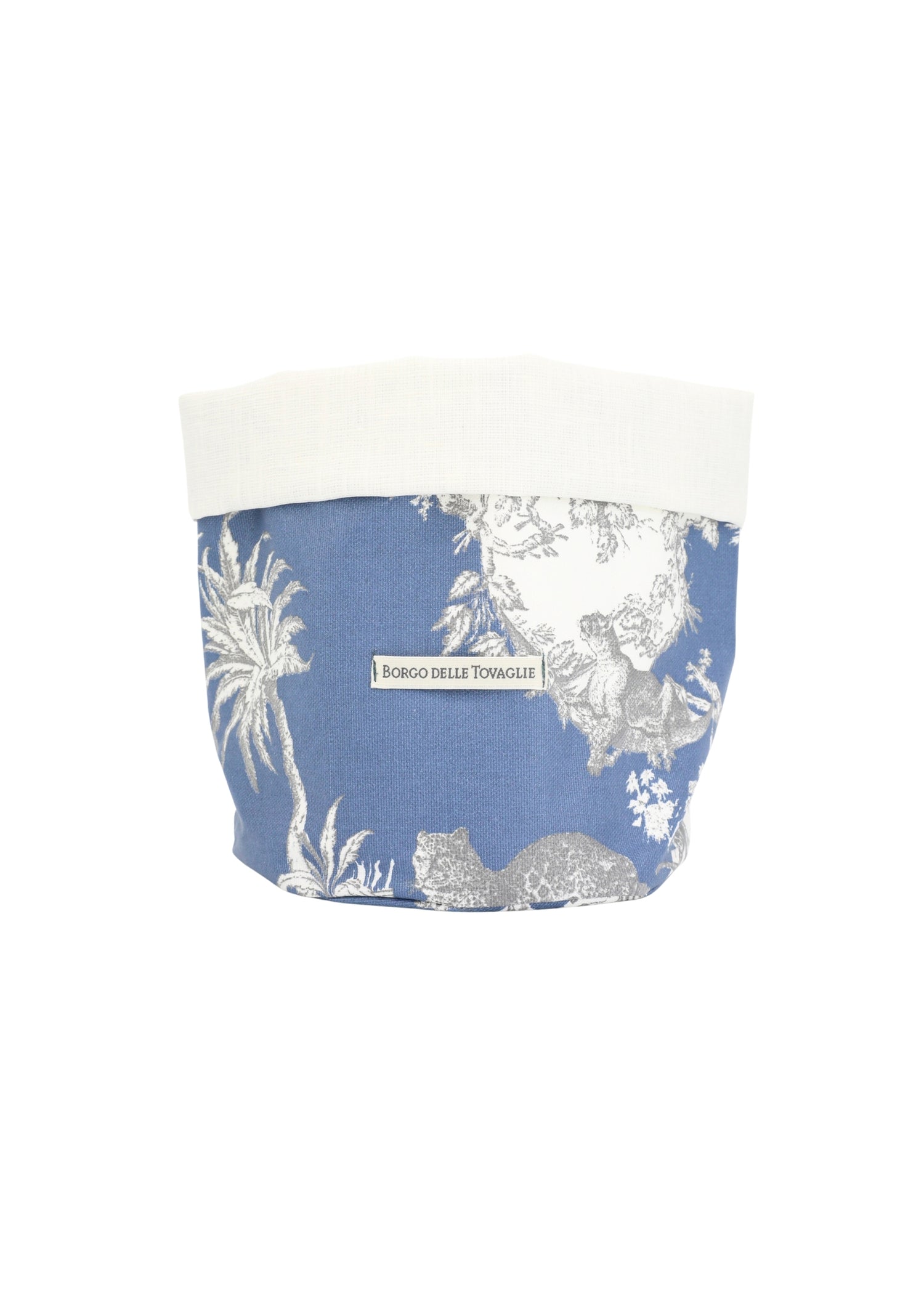 Broodmand - dubbelzijdig – Ø15 cm - Blauw