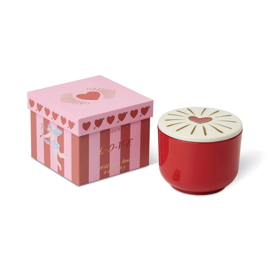 Scented candle Charmed – Wild Fig & Rose 