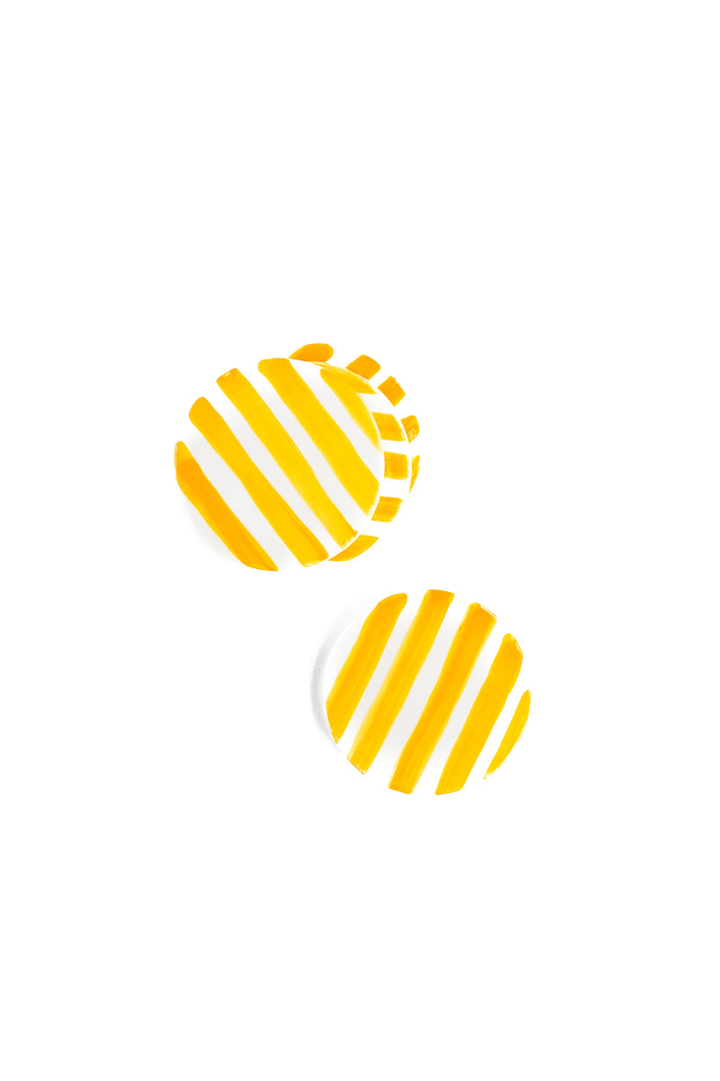 Coaster - Set 4 - Geel