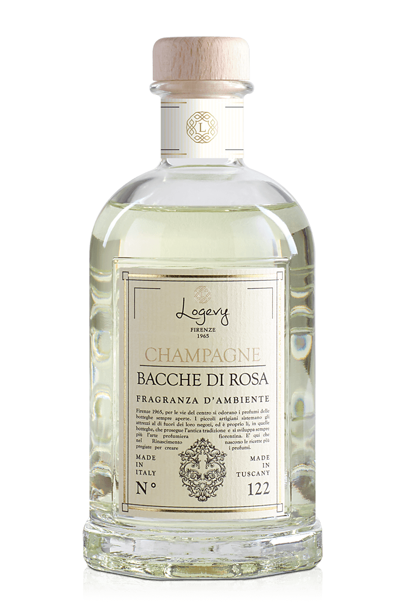 Geurstokjes - Champagne e Bacche di Rosa– 250 ml