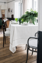 Riviera tafellaken – linnen – Avorio – 170 x 220 cm