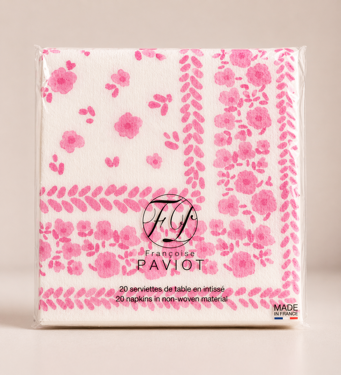 Napkins - Red Vichy - 40x40