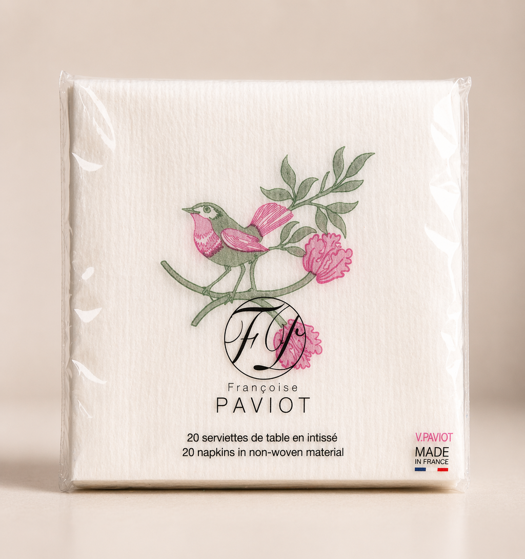 Napkins - Red Vichy - 40x40