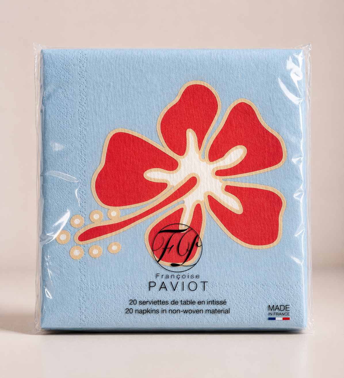 Napkins - Red Vichy - 40x40