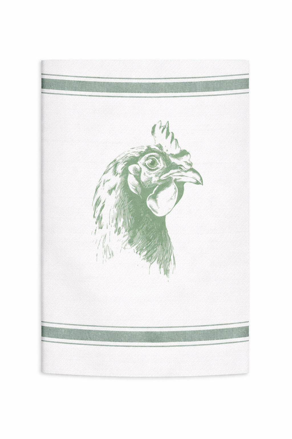 Tea towel 100% cotton - Chicken