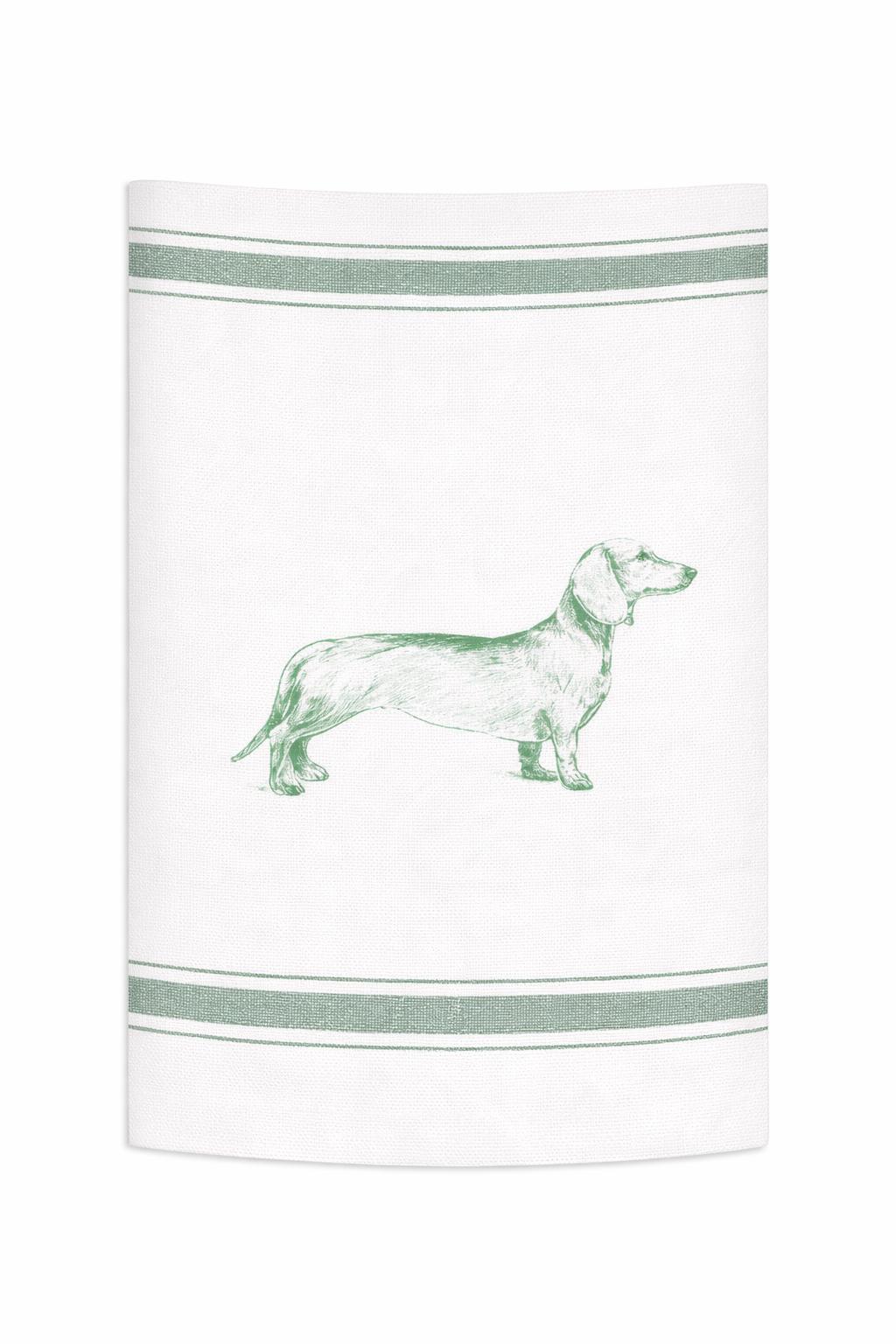 Tea towel 100% cotton - Dachshund