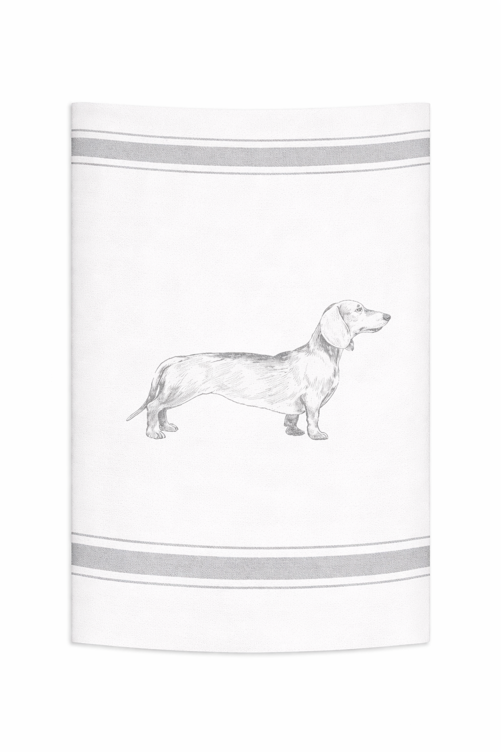 Tea towel 100% cotton - Dachshund