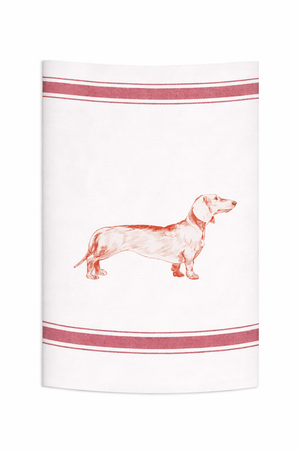 Tea towel 100% cotton - Dachshund