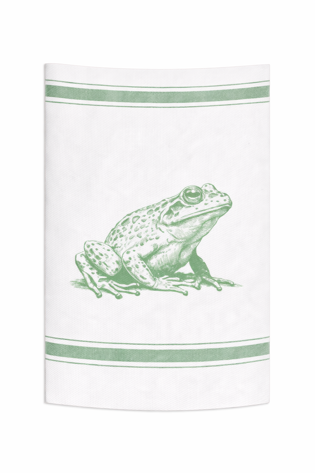 Tea towel 100% cotton - Frog