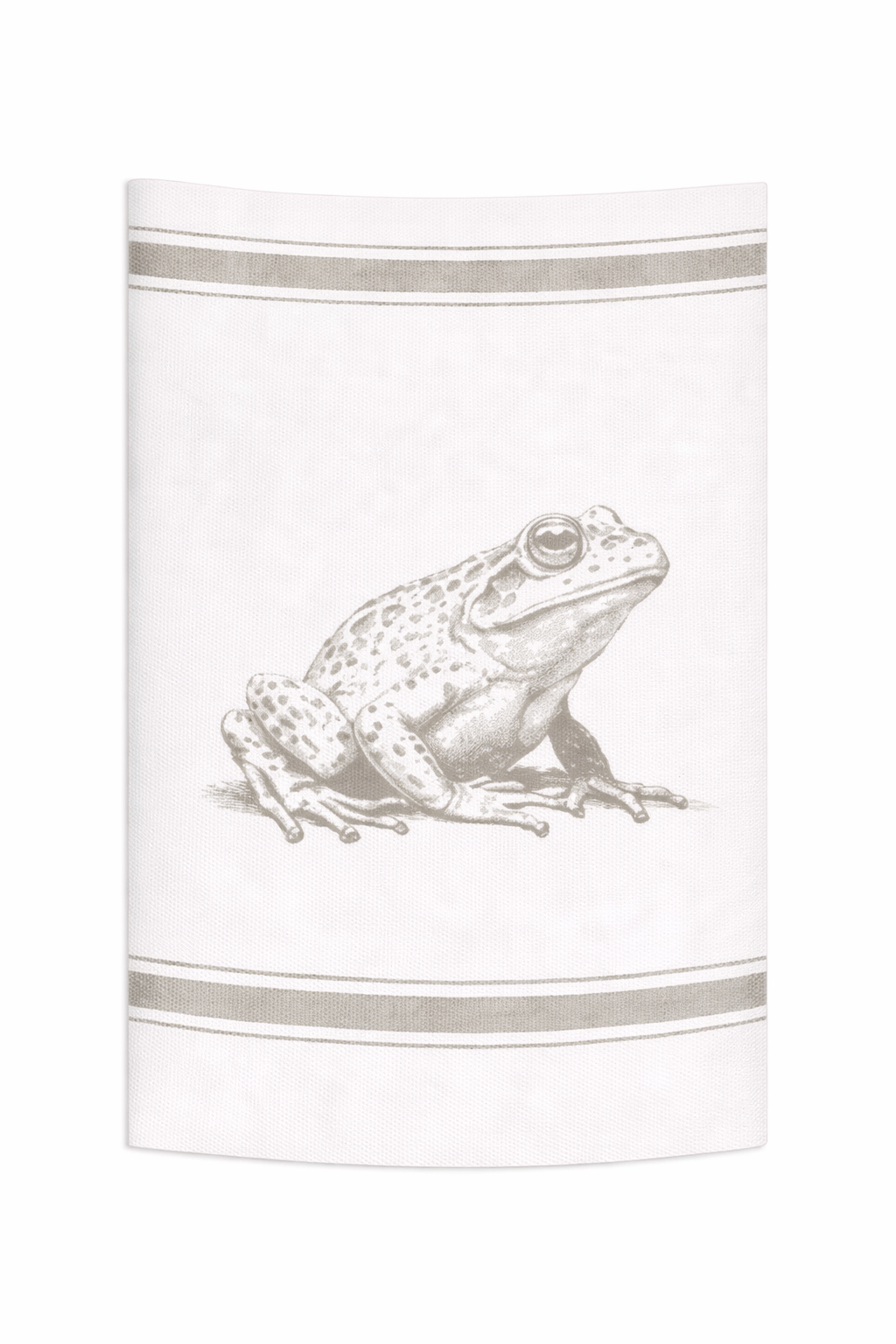 Tea towel 100% cotton - Frog