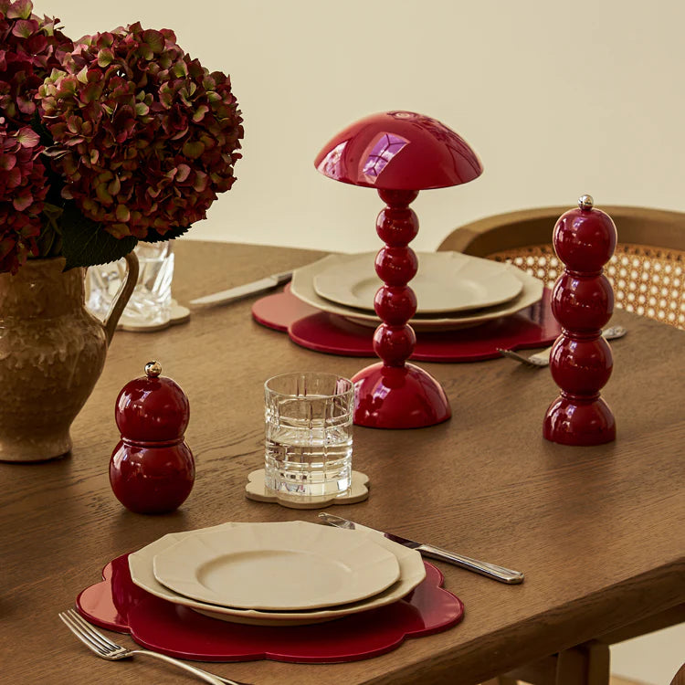 Salt or Pepper Mill Bobbin – Bordeaux 