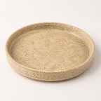 Round Ceramic Bowl - Sandy Beach - Ø25 x H4 cm