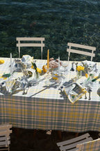 Stoffen Servetten - Perette Sky (Set 2) - Gele Tulpen