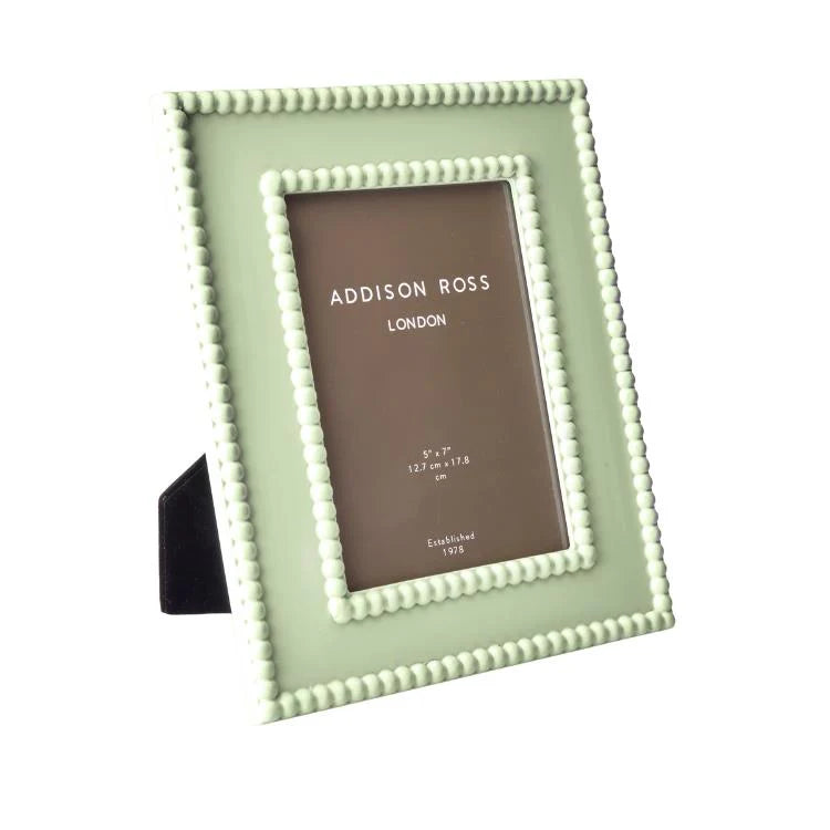 Bobbin Photo Frame – Sage - 13 × 18 cm