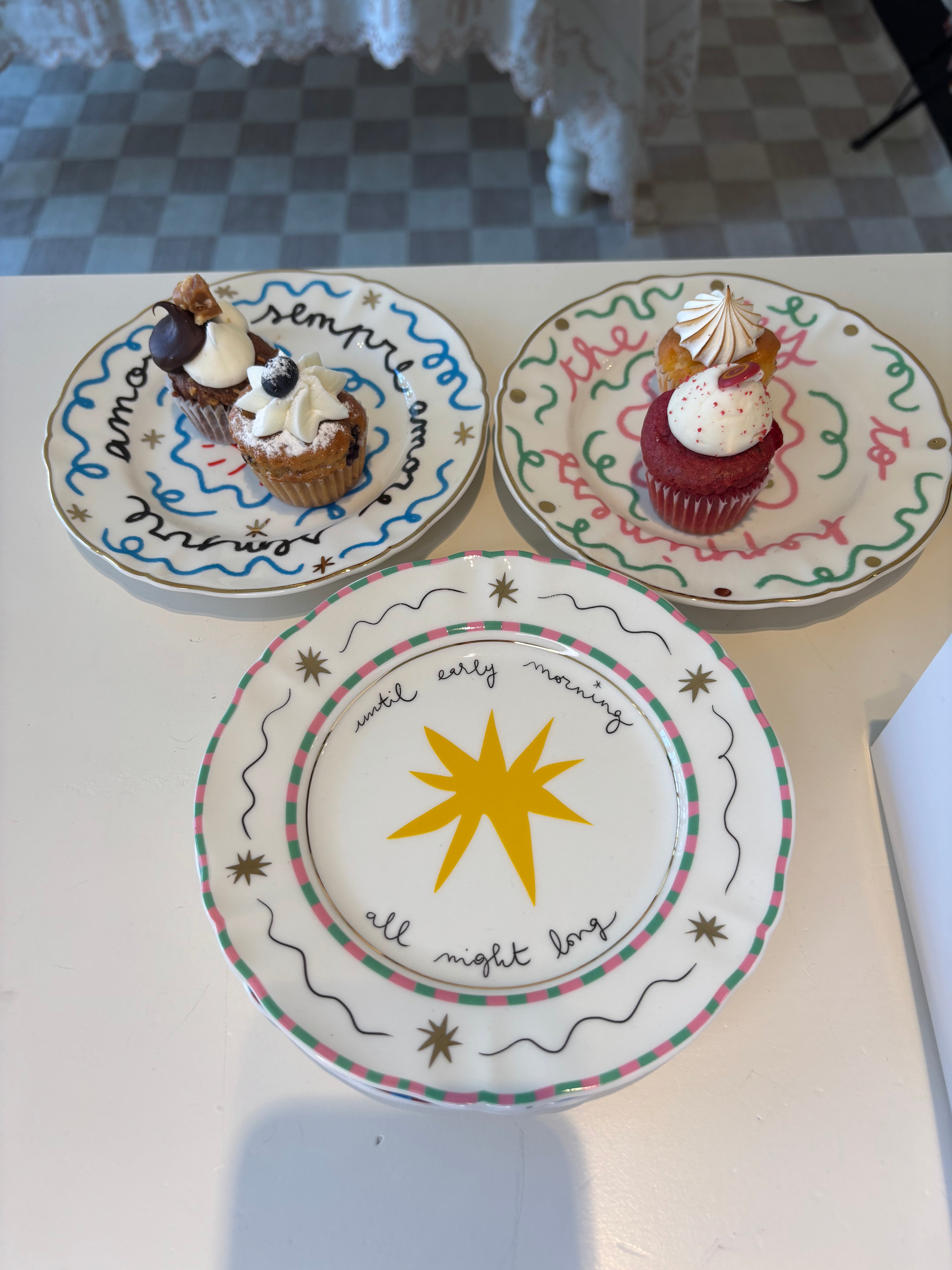 Pangea - Dinerbord - "Amore Mio" - Ø 26.5 cm