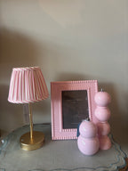 Bamboo Tafellamp Basis – Goud (25 cm)