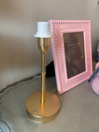 Bamboo Tafellamp Basis – Goud (25 cm)