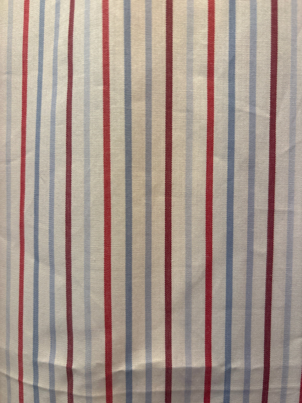 Tafellaken - Blauw met rood gestreept 100% katoen - 150 × 340 cm