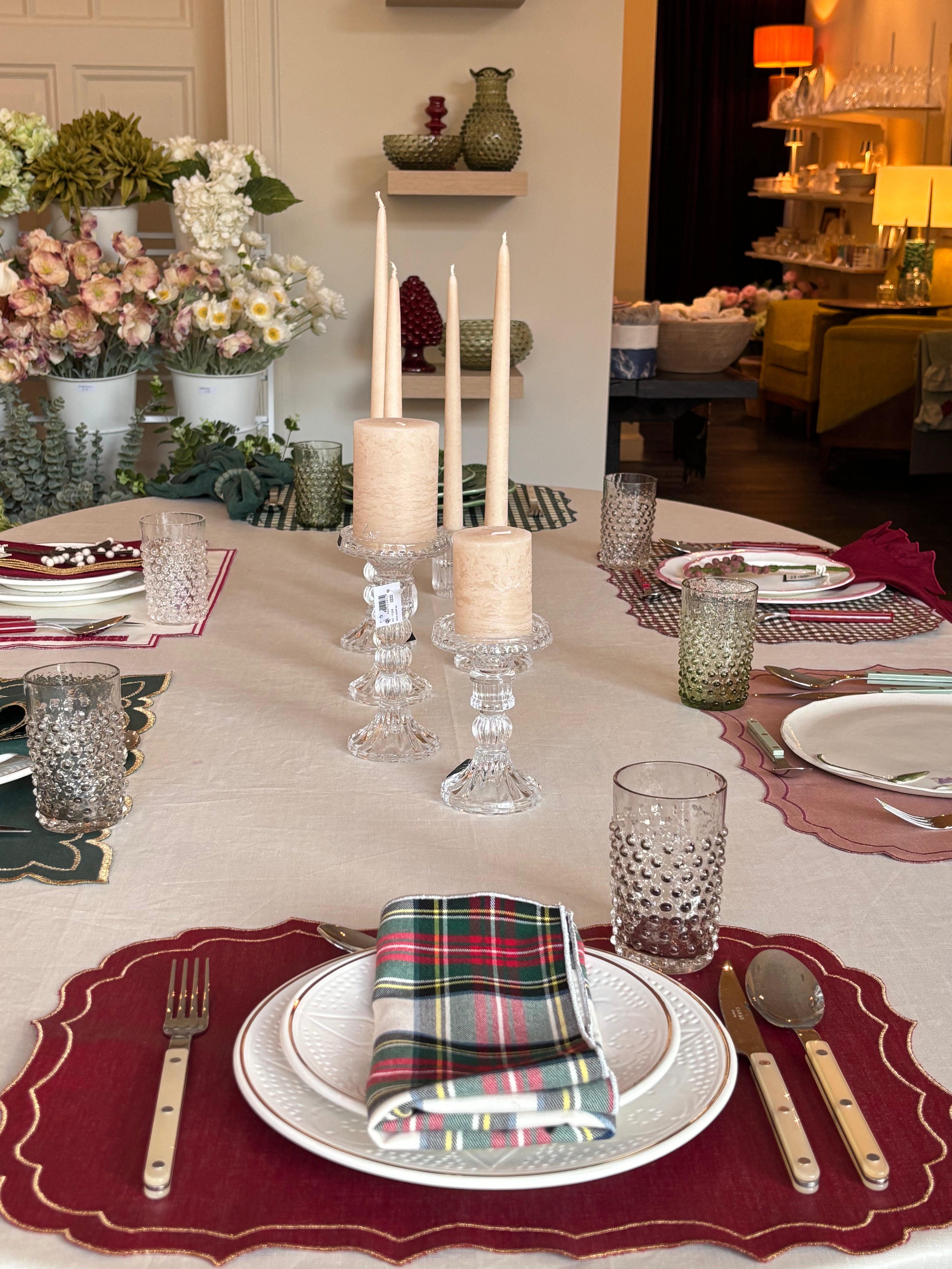 Stain-resistant Linen Placemat Firenze – 50x35 cm