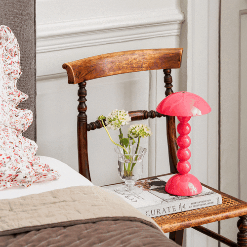 Bobbin LED Table Lamp – Pink