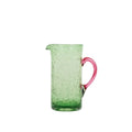 Large straight carafe from Biot - Green x Pink