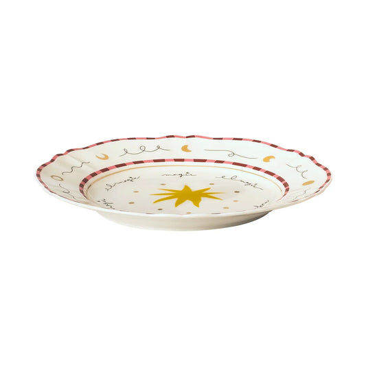 Porseleinen bord - STER - Ø 26.5 cm
