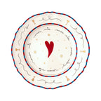 Pangea - Dinner plate - "Amore Mio" - Ø 26.5 cm