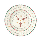 Pangea - Dinner plate - "the key to happiness" - Ø 26.5 cm