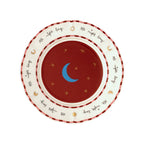 Pangea - Breakfast plate - Red - Ø 20.5 cm