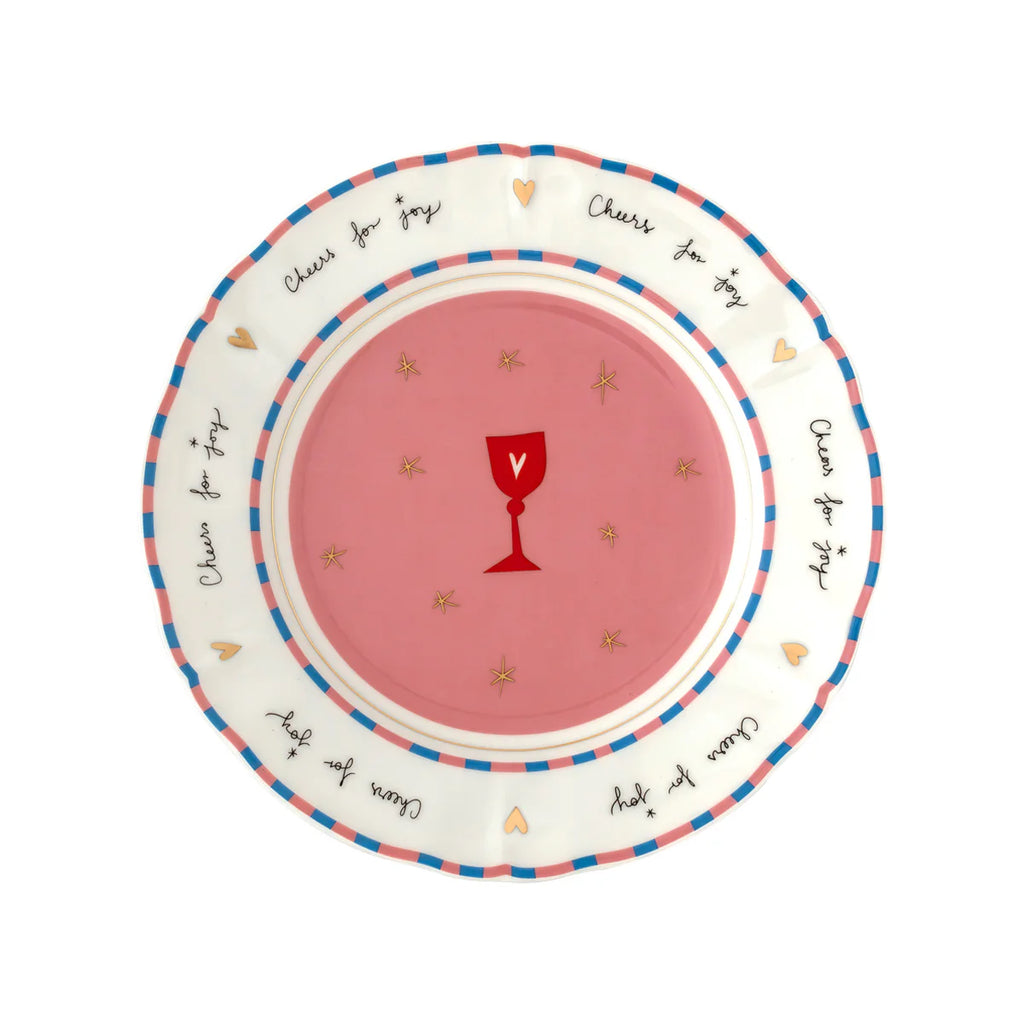 Pangea - Breakfast plate - Rose - Ø 20.5 cm