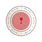 Pangea - Breakfast plate - Rose - Ø 20.5 cm