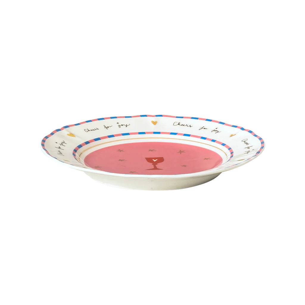 Pangea - Breakfast plate - Rose - Ø 20.5 cm