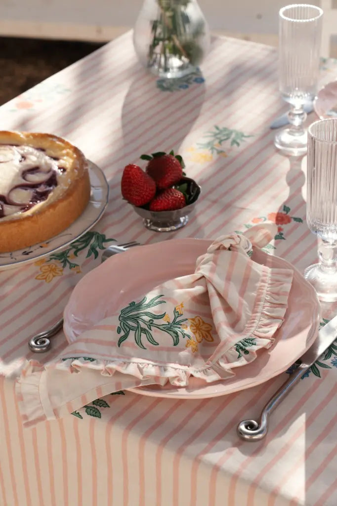 Fabric Napkins - Rose Pink (Set of 2)