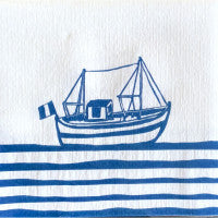 Napkins - Red Vichy - 40x40