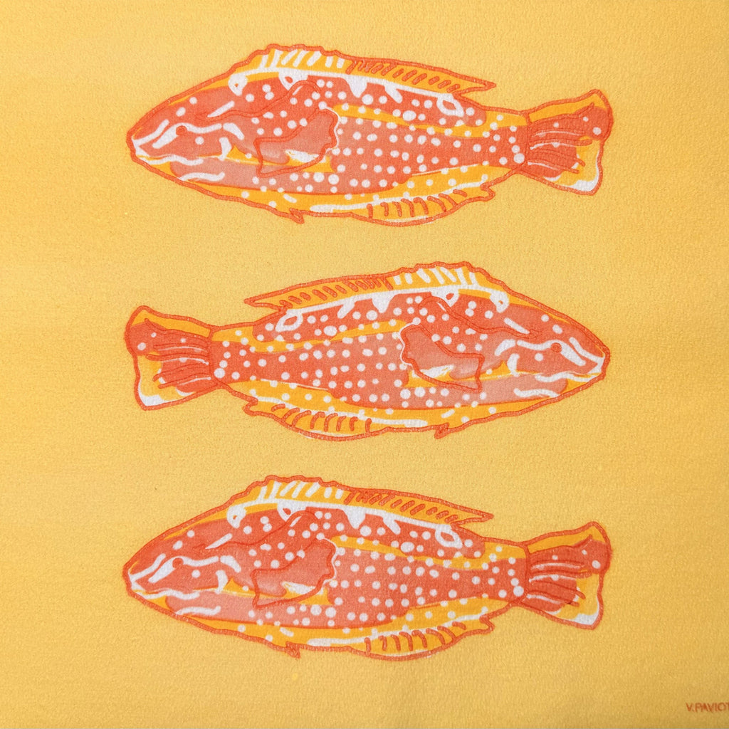 Napkins - Red Vichy - 40x40