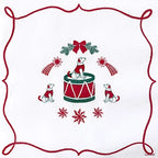 Papieren kerst- en winterservetten 40x40