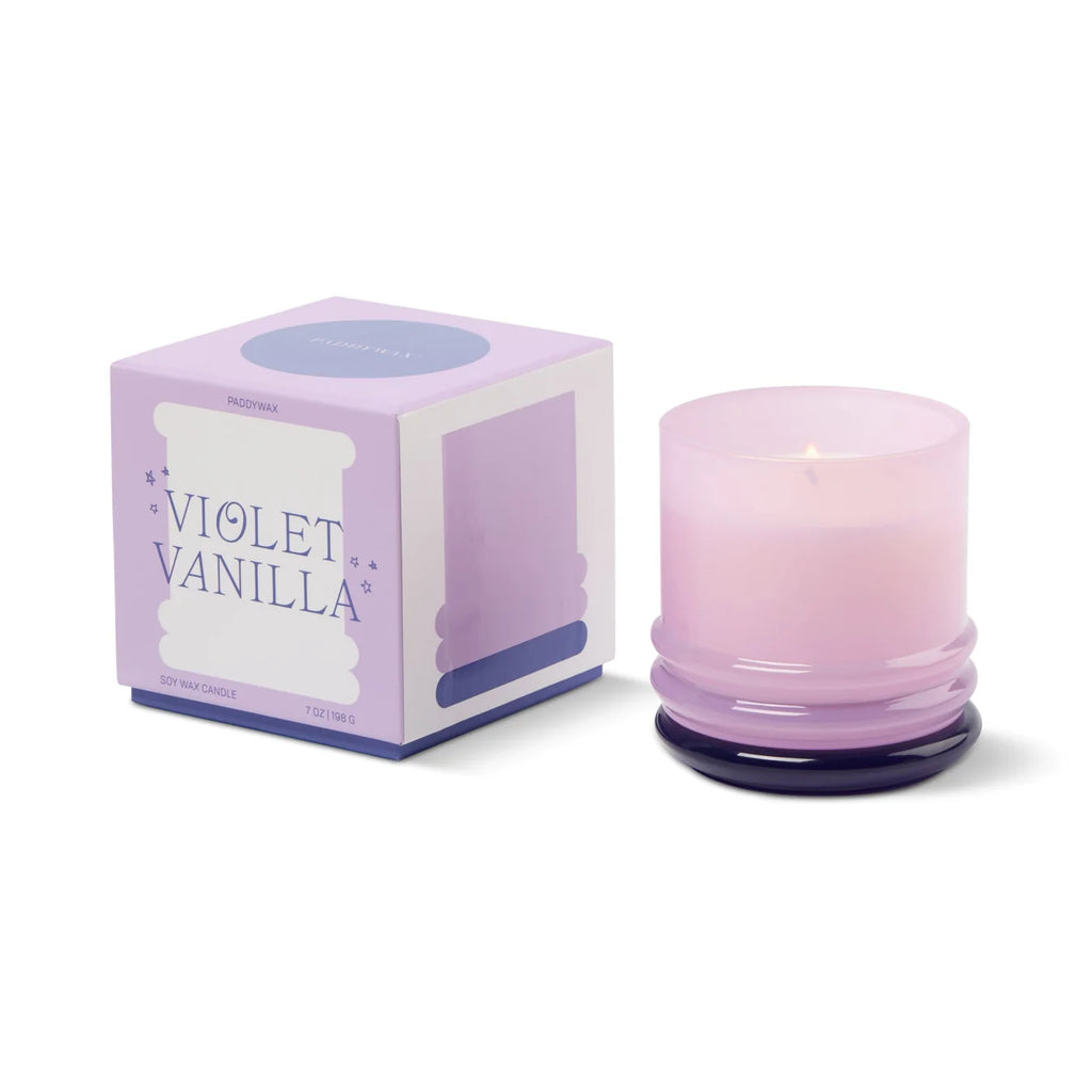 Geurkaars Stack – Violet Vanilla