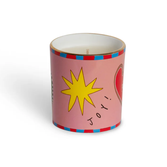 Pangea - Geurkaars - "Joy" - Ø 9,5 cm