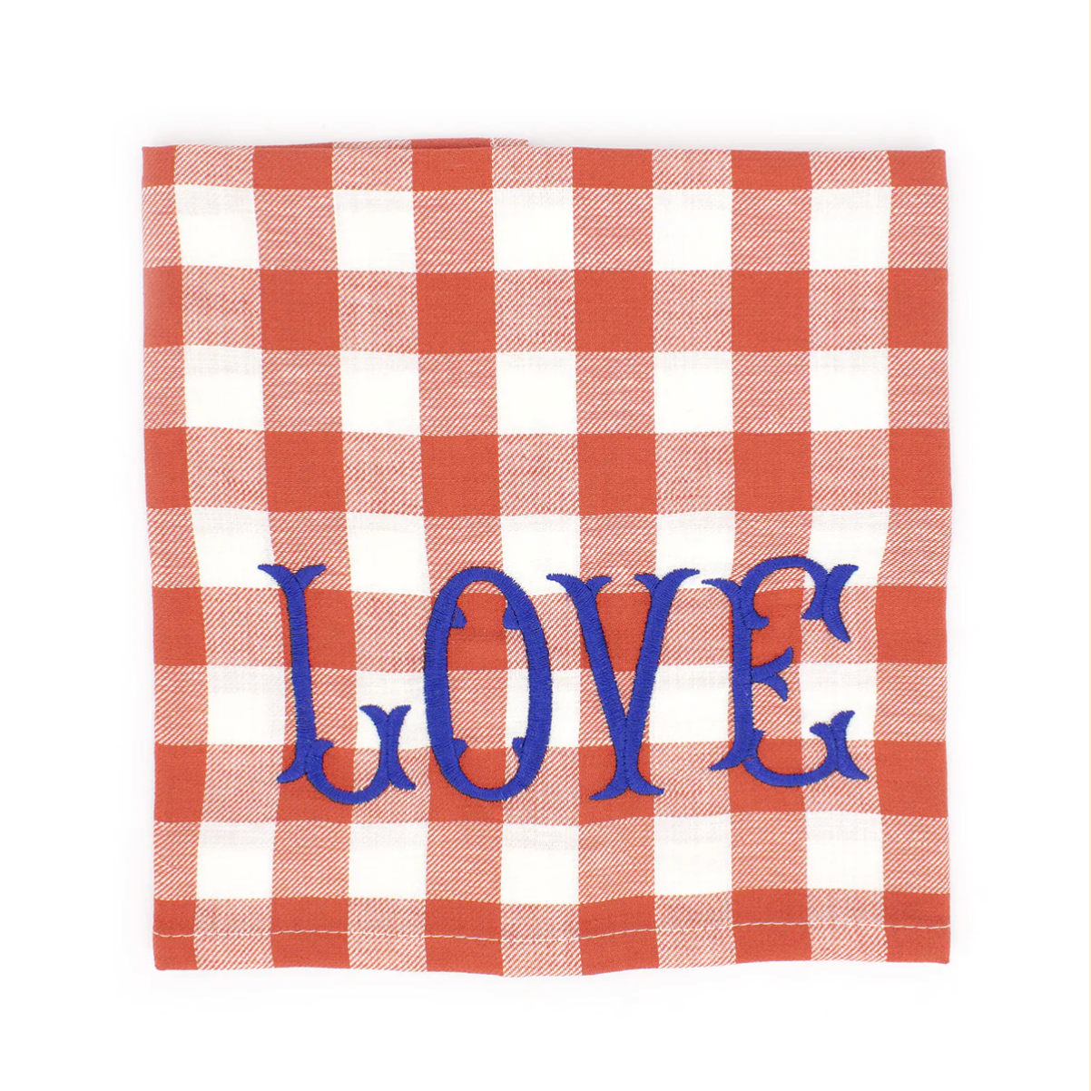 Keukenhanddoek - Rood Love - 45X70cm