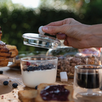 Bilia Glass Container with Lid