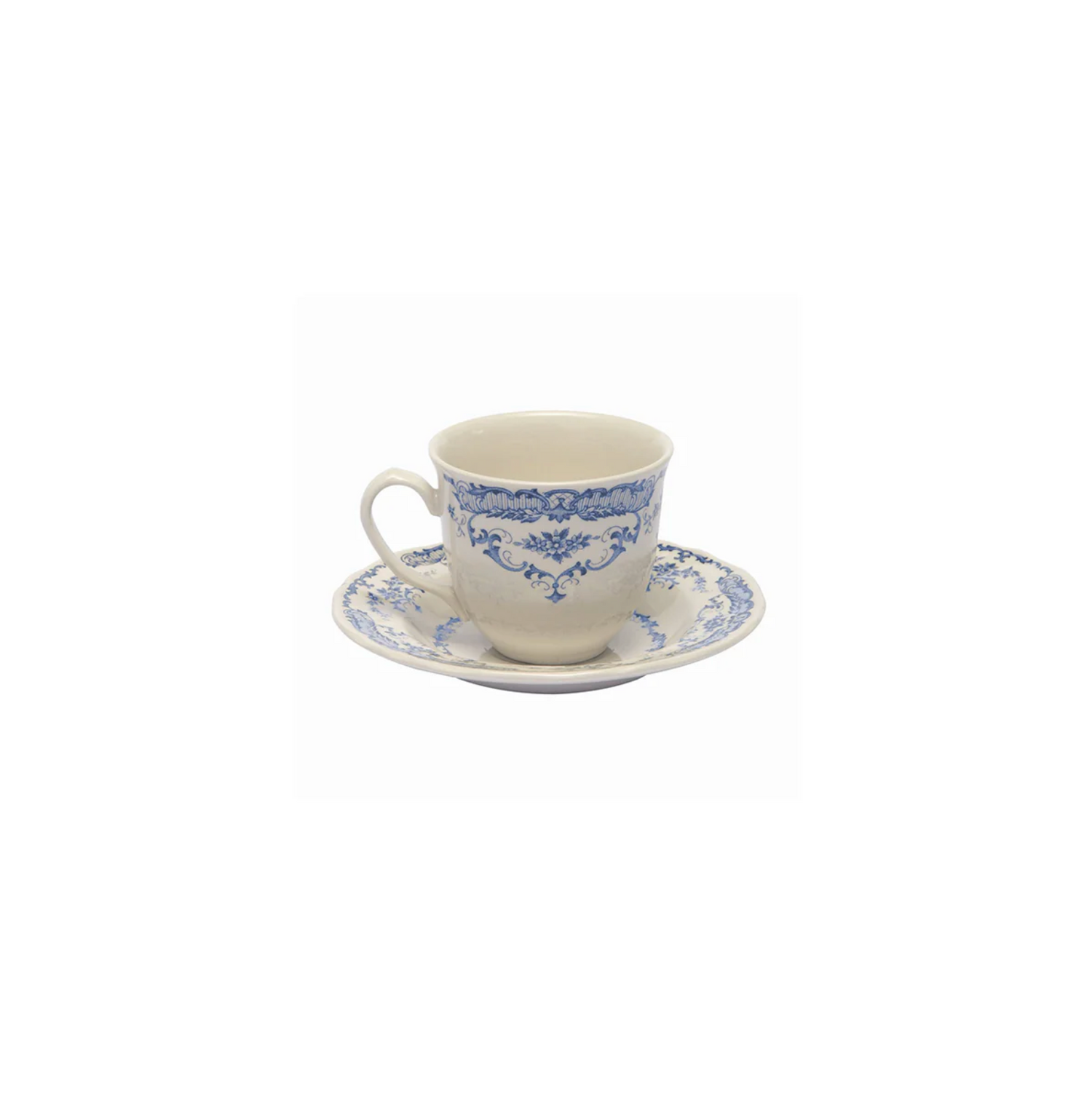 Theekopje met schoteltje - Blauw